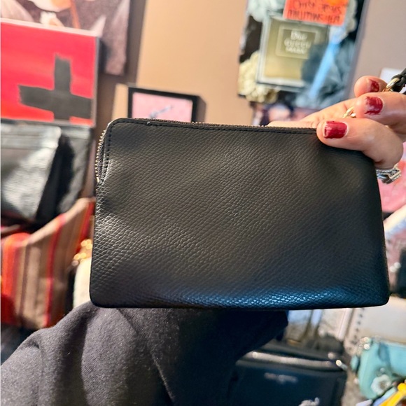 Coach Corner Zip Wristlet - Picture 3 of 9